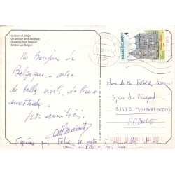 CPM Belgique multivues patrimoine belge