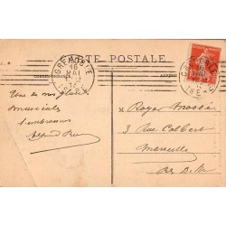 Carte postale ancienne Grenoble – Monument Hector Berlioz par Urbain Basset