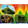 CPM Waterloo 1815 Belgique Butte du Lion champ de bataille circulée 1985
