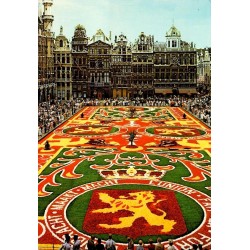Bruxelles – Grand'Place – Tapis de fleurs – Belgique – Carte Postale Moderne