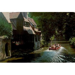 CPM Brugge Derrière Gruuthuse Bruges Belgique canal palais Gruuthuse carte postale moderne