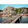 CPSM Dinant pont église Notre-Dame téléphérique citadelle Belgique carte postale