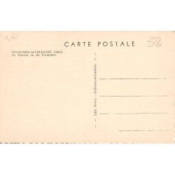 Carte postale ancienne Saint-Geoire-en-Valdaine – Clocher vu du presbytère