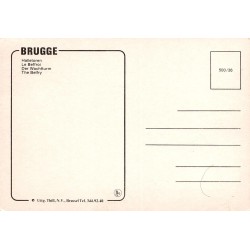 CPM Bruges Beffroi Hallentoren Belgique