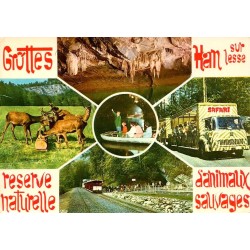 CPM Han-sur-Lesse grottes réserve naturelle multivues Belgique
