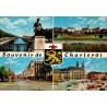 CPM multivues Charleroi beffroi Sambre Belgique