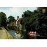 CPM Bruges canal Groene Rei avec barques Belgique