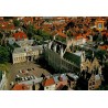 CPM vue aérienne du Burg à Bruges Belgique carte circulée