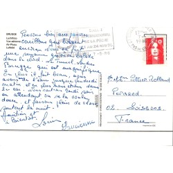 CPM Bruges Vue aérienne du Burg Belgique