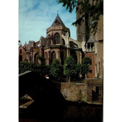 CPM Bruges église Notre-Dame canal Belgique
