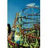 CPSM Walibi Wavre Jumbo Jet montagnes russes Belgique