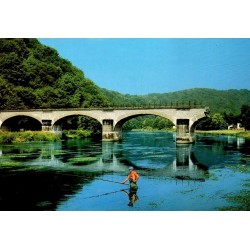 CPSM Bohan sur Semois Le Pont Cassé Belgique vallée de la Semois