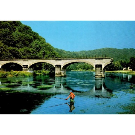 CPSM Bohan sur Semois Le Pont Cassé Belgique vallée de la Semois