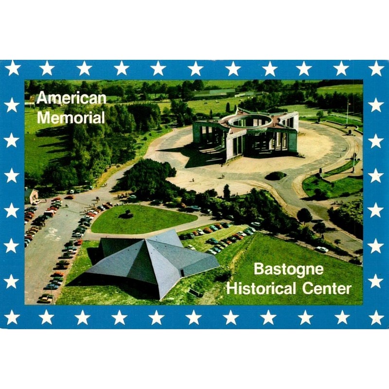 CPSM Bastogne American Memorial Bastogne Historical Center Belgique