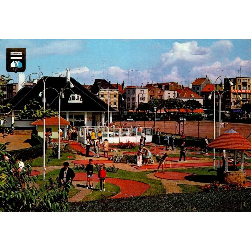 CPSM Blankenberge Miniaturegolf et tennis Belgique