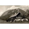 CPSM Oberstdorf Landhaus Käufler avec Geiselhorn et Rubihorn dans l'Allgäu en Allemagne