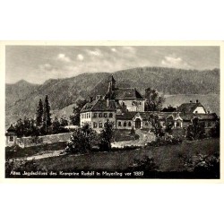 CPSM Mayerling ancien pavillon de chasse du prince Rodolphe avant 1889 en Autriche