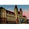 CPA Bochum Neues Knappschaftsgebäude bâtiment de la Knappschaft et patrimoine minier allemand