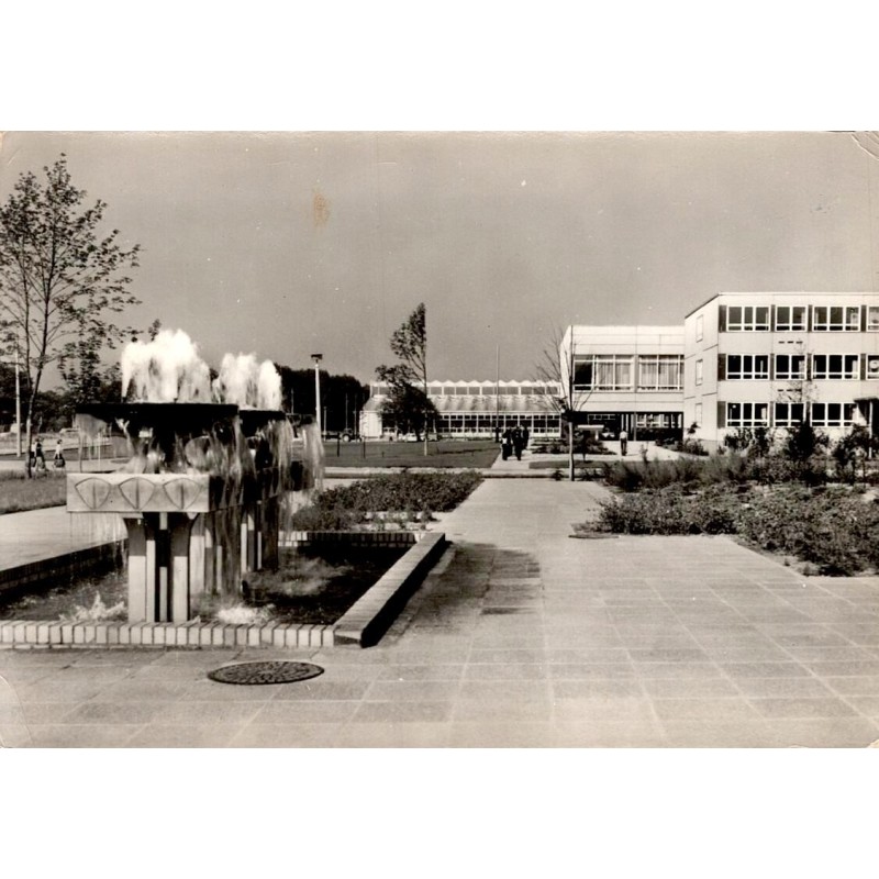 CPSM Cottbus Bildungszentrum centre éducatif Allemagne RDA Brandebourg 1978