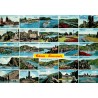 CPSM Rhein Souvenir vallée du Rhin Cologne Coblence Lorelei Rüdesheim Allemagne multivues