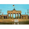 CPM Berlin Porte de Brandebourg mur Berlin-Ouest panneau frontière 1989 Allemagne