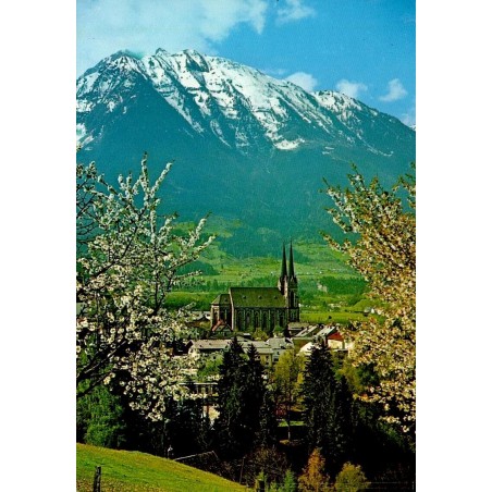 CPM St Johann im Pongau Autriche église Heukareck Alpes Salzbourg paysage montagne