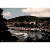 CPSM Neckargemünd Allemagne campingplatz Neckar bateau camping caravanes années 1960