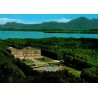 Herrenchiemsee château de Louis II, jardins, lac Chiemsee et Alpes bavaroises