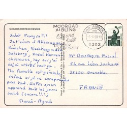 Herrenchiemsee Château Louis II Chiemsee Carte Postale Allemagne