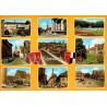 Schwabach en Bavière, carte multivues avec Marktplatz, rues anciennes et maisons à colombages