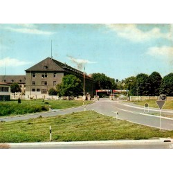 Müllheim Allemagne, entrée de la caserne du Quartier Turenne occupée par les forces françaises en 1966