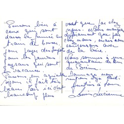 Joseph von Eichendorff Citation Prairie Carte Postale Allemagne