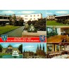 Wiesbaden Jugendherberge auberge de jeunesse vues de la ville Allemagne carte postale 1980