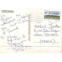 Minden Westfalen Weser Allemagne Carte Postale Multivues