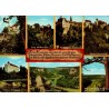 Donautal Sigmaringen châteaux vallée du Danube Burg Wildenstein Schloss Werenwag Beuron Allemagne carte postale