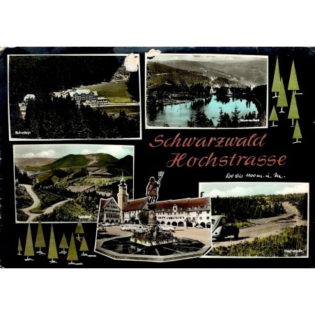 Schwarzwald Hochstrasse Mummelsee Ruhestein et route panoramique de la Forêt-Noire
