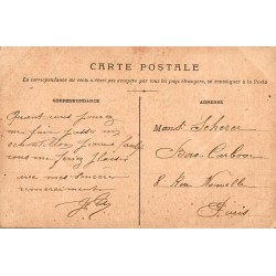 Carte postale ancienne Rochetaillée cascade du barrage – CPA