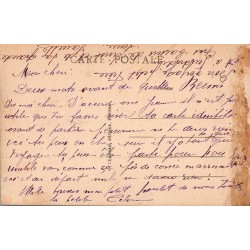 Carte postale ancienne La Bernerie Roche Percée – CPA