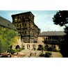 Trier Brunnenhof Porta Nigra Allemagne carte postale ancienne monument romain Trèves