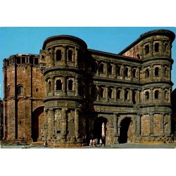 Trier Trèves Porta Nigra Allemagne porte romaine monument antique carte postale