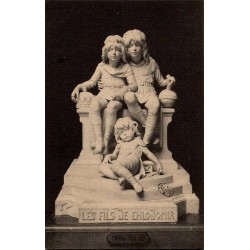 Carte postale ancienne Musée des Beaux-Arts de Nantes- Boisseau – Les Enfants de Clodomir