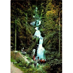 Triberg cascades Triberg Wasserfälle Forêt-Noire Allemagne Schwarzwald cascade carte postale ancienne paysage allemand