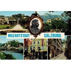 Salzburg Mozartstadt Maison Mozart Risch-Lau Carte Postale