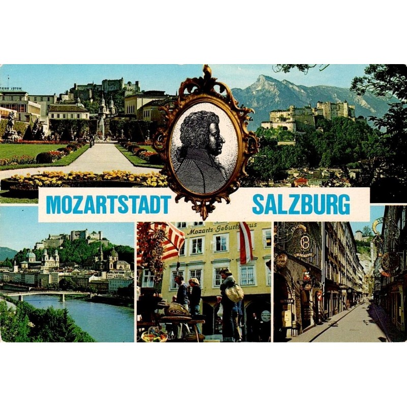 Salzburg Mozartstadt Maison Mozart Risch-Lau Carte Postale
