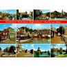 Greetsiel Ostfriesland, port de pêche, chalutiers, maisons frisonnes et moulins, carte multivues