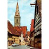 Wolframs-Eschenbach vue du Liebfrauenmünster et maisons à colombages en Bavière