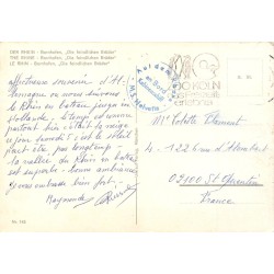 Kamp-Bornhofen Rhin Frères Ennemis Uta-Verlag Carte Postale