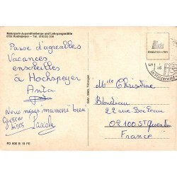 Hochspeyer Pfalz Piscine Pfälzerwald Metz Carte Postale