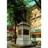 Mainz monument Gutenberg avec statue de Johannes Gutenberg dans le centre-ville de Mayence