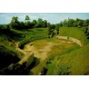 Trier amphithéâtre romain, vue de l’arène antique et des vestiges d’Augusta Treverorum